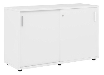 Тумба с раздвижными фасадами низкая 1230х430х750