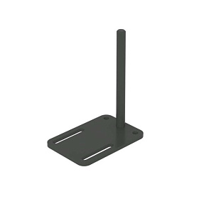 Комплект креплений экрана со штырем 50*74*92 - ЭйБиСи-проджект Комплект креплений экрана со штырем 50*74*92