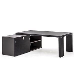 TITANO Стол на опорной тумбе 2000x2100x734