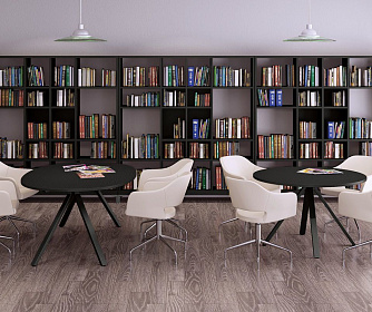 Стол для переговоров FERMO, ROTONDA - ЭйБиСи-проджект Стол для переговоров FERMO, ROTONDA