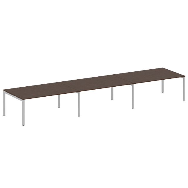 Переговорный стол (3 столешницы) на П-образном м/к