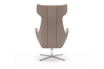 Кресло Орлеан с высокой спинкой на крестовине