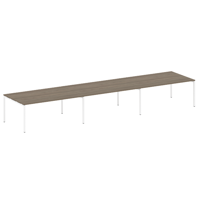 Переговорный стол (3 столешницы) на П-образном м/к