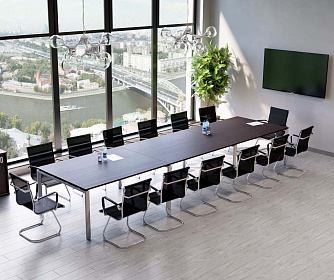 Стол для переговоров  METAL SYSTEM STYLE - ЭйБиСи-проджект Стол для переговоров  METAL SYSTEM STYLE