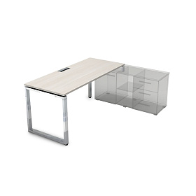 Стол рабочий, прямолинейный, правый 1400x700x750