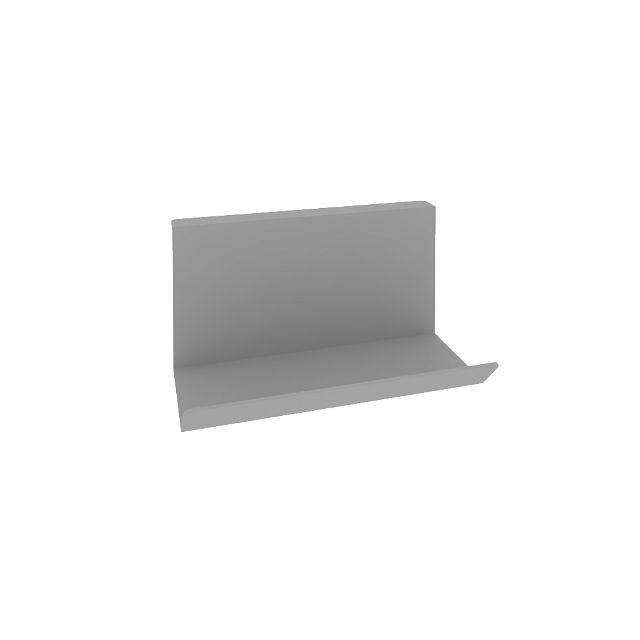 Кабель-канал горизонтальный (цвет - серый) 200x115x100