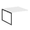 Проходной наборный элемент переговорного стола на О-образном м/к (проходная опора Б.ОСП-123, столешница, два комплекта траверс)