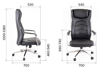 Офисное кресло Everprof Parlament (Кожа)