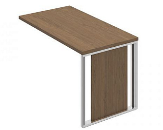 Брифинг-приставка с декоративной вставкой ОР 107-1 ДТ 1300x700x750 - ЭйБиСи-проджект Брифинг-приставка с декоративной вставкой ОР 107-1 ДТ 1300x700x750