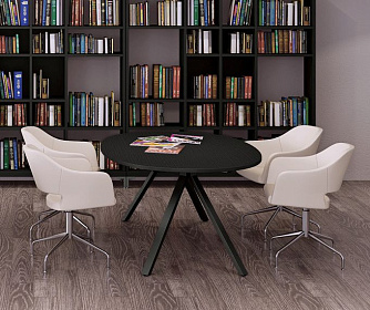 Стол для переговоров FERMO, ROTONDA - ЭйБиСи-проджект Стол для переговоров FERMO, ROTONDA