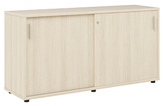 Тумба с раздвижными фасадами низкая 1230х430х750