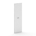Комплект фасада высокого широкий стекло в раме лакобель белый FR.SRK-401 white 594*18*1989