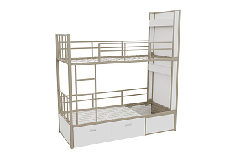 Кровать 2-х ярусная 2075*950*2260 - ЭйБиСи-проджект Кровать 2-х ярусная 2075*950*2260