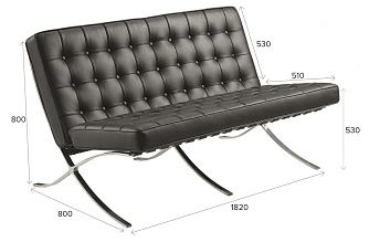 Офисный диван Barcelona - 3 - ЭйБиСи-проджект Офисный диван Barcelona - 3