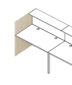 Финальная панель (левая) 25х870х1150
