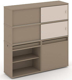 Набор №22. Тумба двойная с надставкой высокой 1500х410х1520