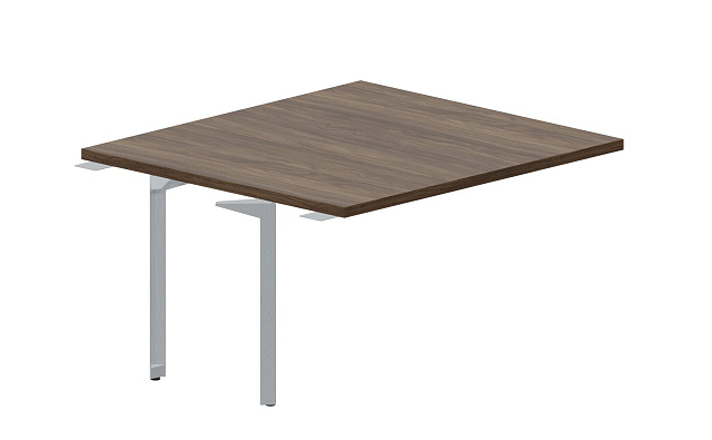 Стол для совещаний - приставной элемент (толщина столешницы 3,6см) 1400х1260х750