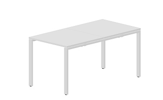 Отдельный составной стол bench на 2 рабочих места, ST2TS088, 800х1650х720 - ЭйБиСи-проджект Отдельный составной стол bench на 2 рабочих места, ST2TS088, 800х1650х720