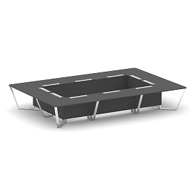 Стол переговорный прямоугольный MD-PR.B.SP-20K 4800*3200*750