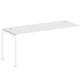 Проходной наборный элемент рабочей станции на П-образном м/к (проходная опора Б.ОСП-72, столешница, комплект траверс)
