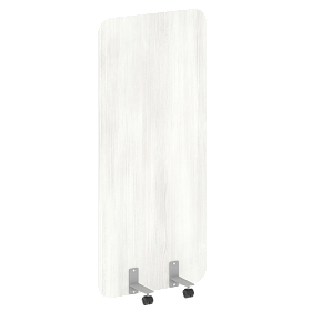 Перегородка на металлических опорах, на роликах, DP.R-80-180, 800x18x1800