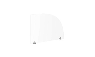 Экран торцевой 870х4х600