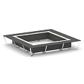 Стол переговорный квадратный MM-PR.B.SP-24K 4800*4800*750