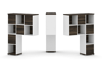 Надставка высокая + (Задняя стенка 8шт.) 1099х350х1486