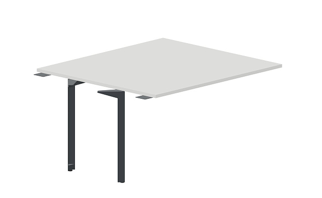 Стол для совещаний - приставной элемент (толщина столешницы 2,5см) 1400х1260х750