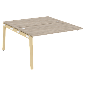 Наборный элемент рабочей станции, опоры - массив дерева 1380*1635*750