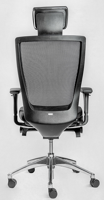 Кресло руководителя TRIUM, TRI-11KALM-AL/BK-BK