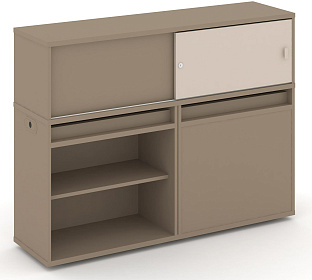 Набор №13. Тумба двойная с надставкой низкой 1500х410х1135