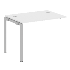 Проходной наборный элемент рабочей станции на П-образном м/к (проходная опора Б.ОСП-72, столешница, комплект траверс) 1000*720*750