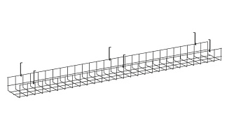 Кабель-канал сетчатый широкий 1605*181*154