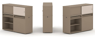 Набор №13. Тумба двойная с надставкой низкой 1500х410х1135