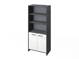 Шкаф для документов полуоткрытый широкий 800х460х1861