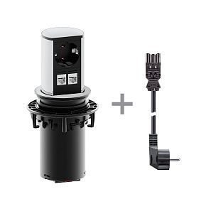 ELEVATOR 1X220V+2CAT5E+ кабель алюминий - ЭйБиСи-проджект ELEVATOR 1X220V+2CAT5E+ кабель алюминий