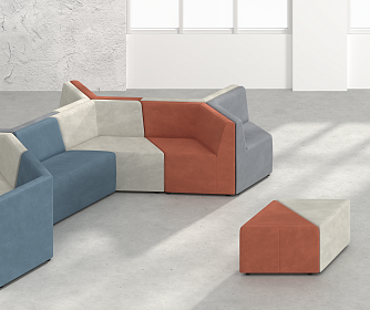 Офисный диван ОРИГАМИ - ЭйБиСи-проджект Офисный диван ОРИГАМИ