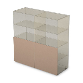 Система хранения Quadro, комлект фасадов ЛДСП, 596х16х596/х2 - ЭйБиСи-проджект Система хранения Quadro, комлект фасадов ЛДСП, 596х16х596/х2