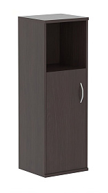 Шкаф полуоткрытый узкий  левый 406х365х1200