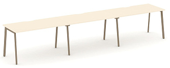 Рабочая станция на 3 места  4140х730х750