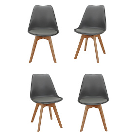 Комплект стульев Eames Bon (4 шт) - ЭйБиСи-проджект Комплект стульев Eames Bon (4 шт)