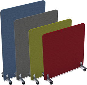 Мобильная перегородка, 1000х27х1200