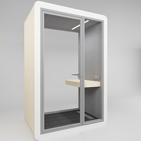 Акустическая кабина LWOP ONE WORK одноместная 1500х1000х2364 ткань