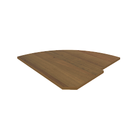 Полка для угловой стойки (завершающий элемент) 815х815х22