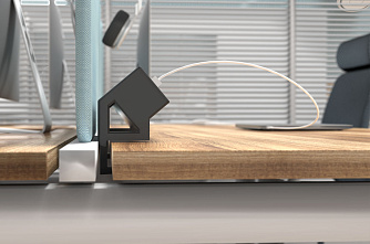 Solo Desk настол. блок розеток