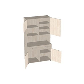 Комплект мини-кухня №1 1200х600/420х2178(2175) - ЭйБиСи-проджект Комплект мини-кухня №1 1200х600/420х2178(2175)