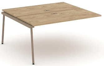 Двойной наборный элемент рабочей станции 1580х1500х750