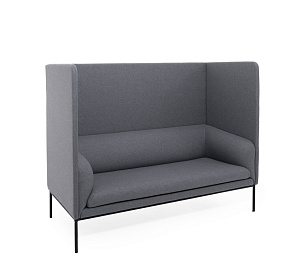 LIRO High 2м диван, войлок серый