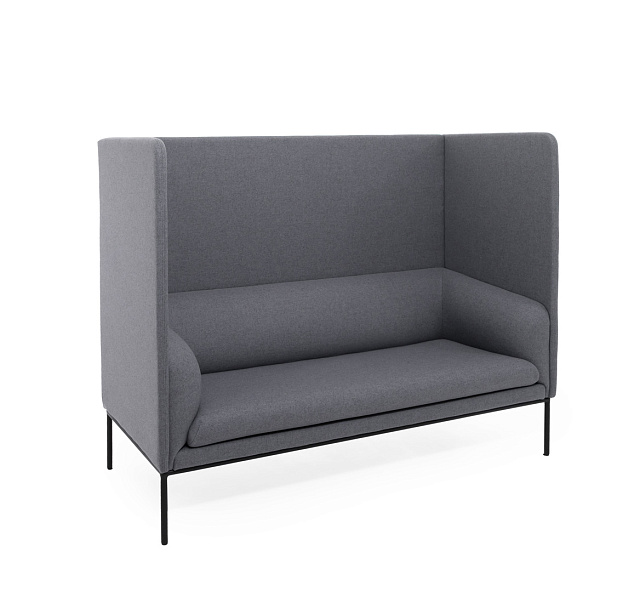 LIRO High 2м диван, войлок серый